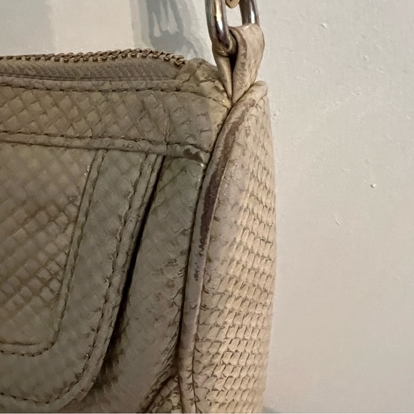 Rebecca Minkoff Bags Rebecca Minkoff Mac Cream Gold Faux Snake